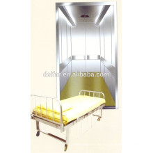 Elevador de cama de hospital con cabina de acero pintado